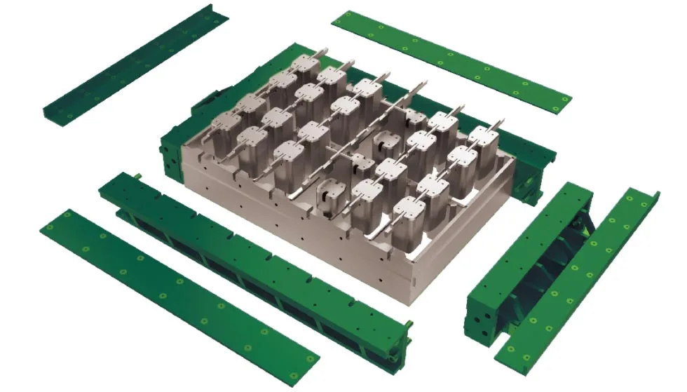 Hollow Block Concrete Brick Mold