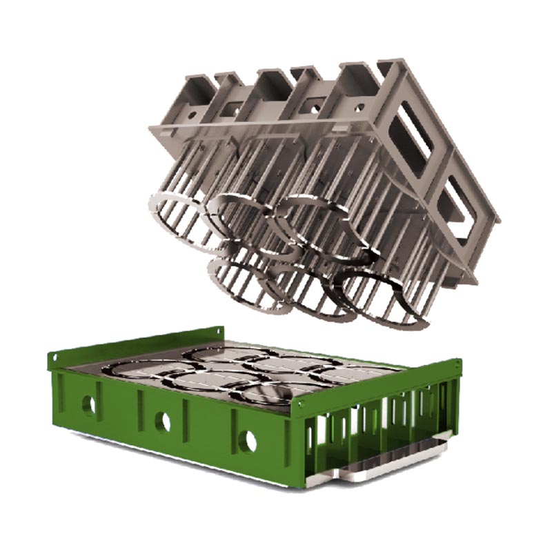 Пејзажни калуп за бетонску циглу